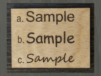 Customized Engraving